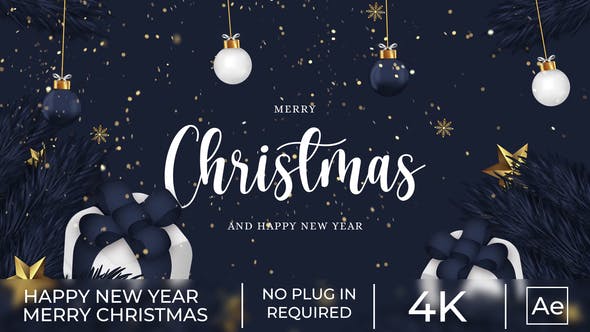 Merry Christmas and Happy New Year - 35154337 Videohive Download