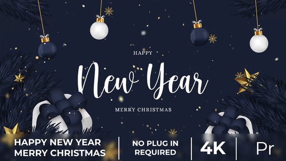 Merry Christmas and Happy New Year / MOGRT - 35199713 Videohive Download