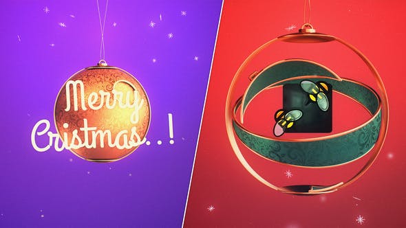 Merry Christmas Ball Logo - 29647640 Download Videohive