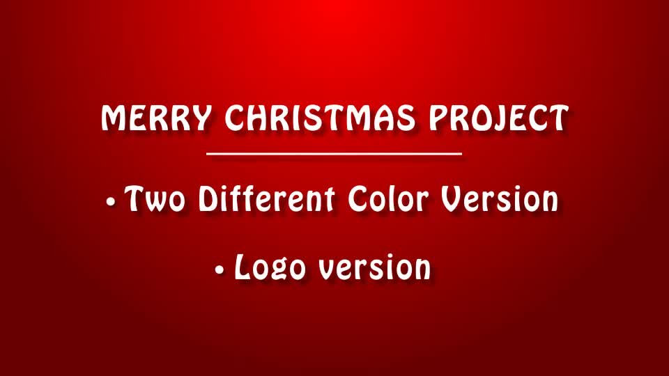 Merry Christmas - Download Videohive 9497519