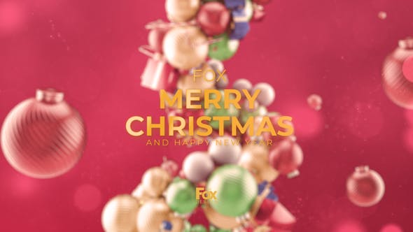 Merry Christmas Elegant Abstract 3D - Download Videohive 29780285