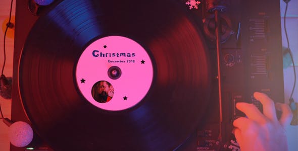 Merry Christmas Film Projector - Videohive 18845423 Download