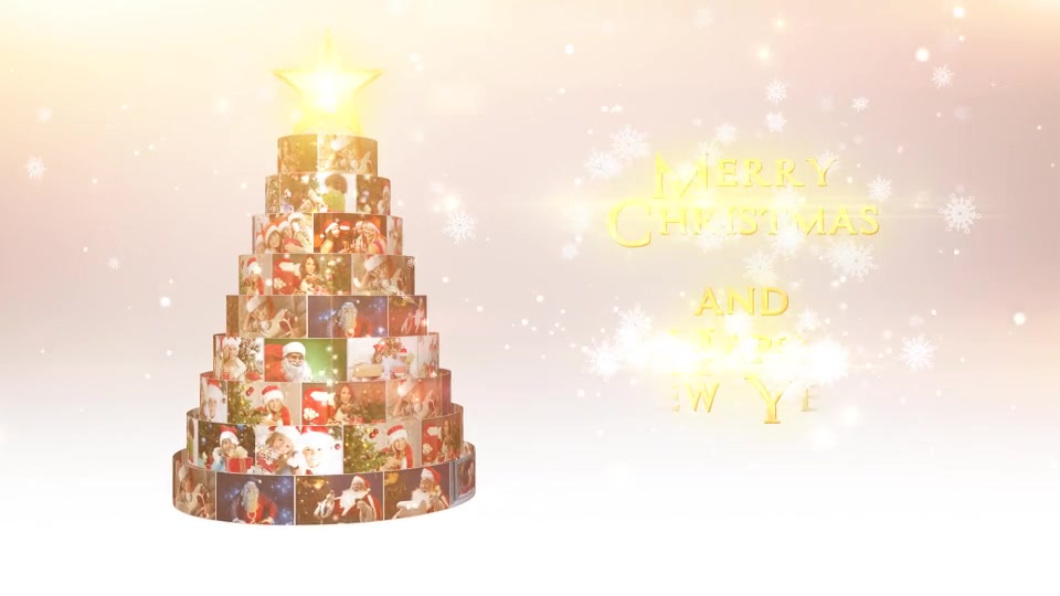 Merry Christmas Film Reel Wishes - Download Videohive 18996758