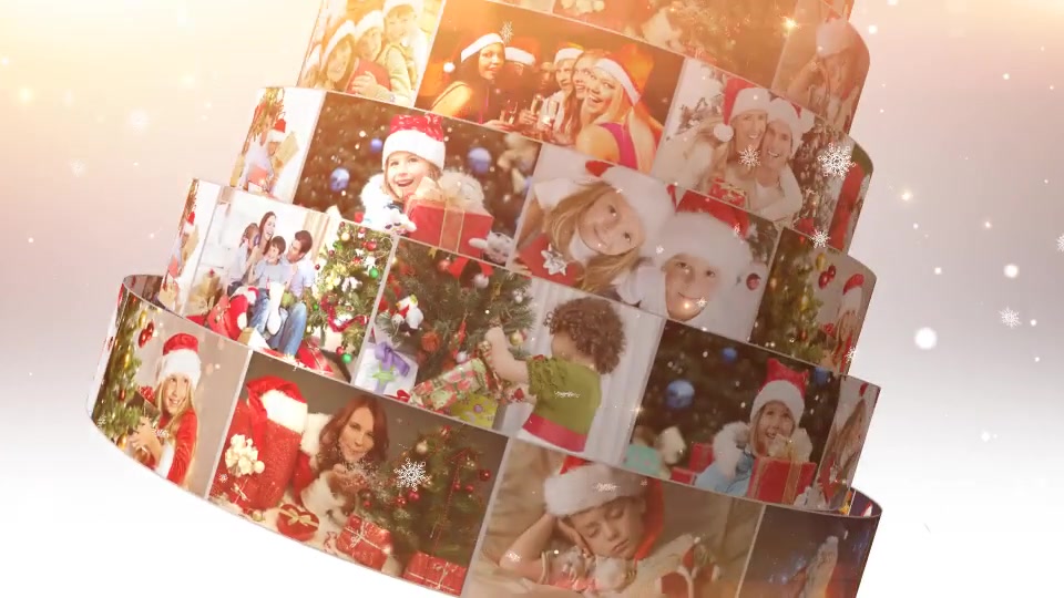 Merry Christmas Film Reel Wishes - Download Videohive 18996758