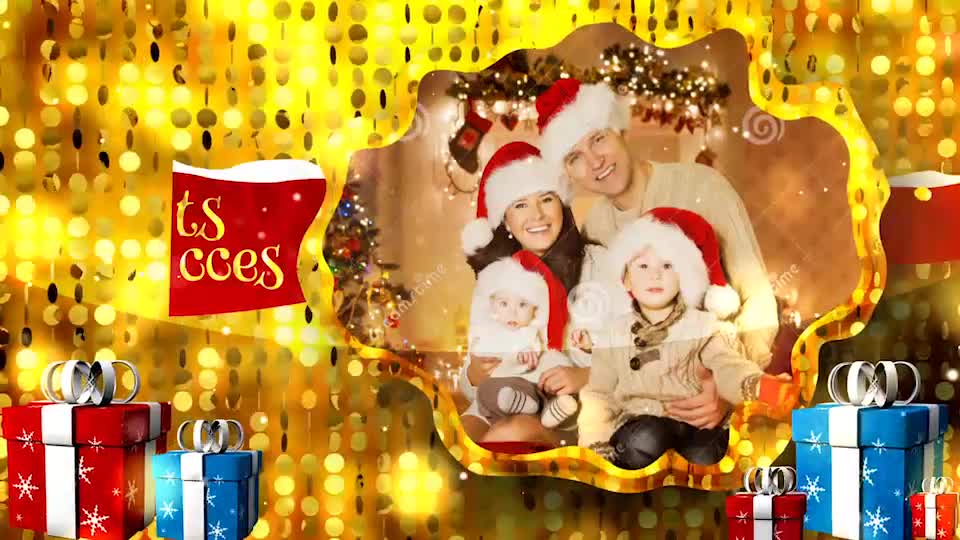 Merry Christmas Gold - Download Videohive 18949668