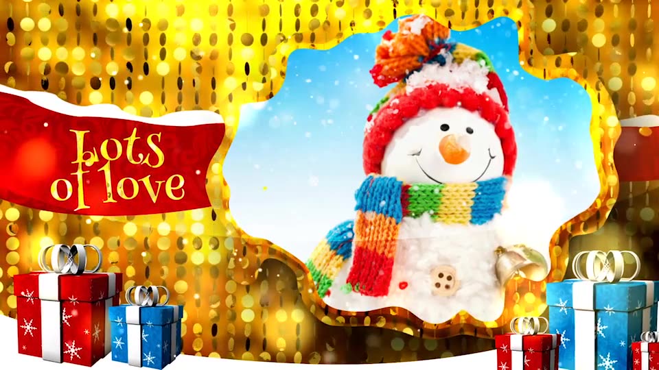 Merry Christmas Gold - Download Videohive 18949668