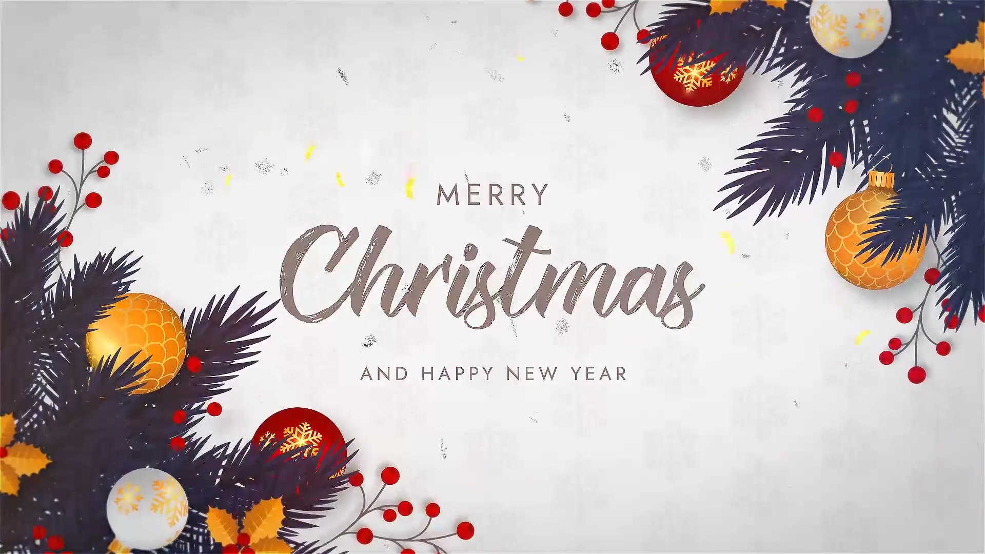 Merry Christmas Greetings Videohive 40289308 After Effects Image 11