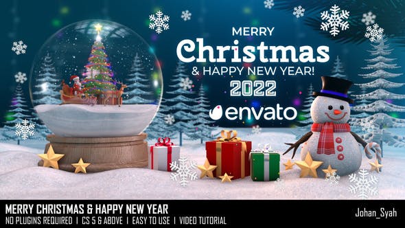 Merry Christmas & Happy New Year - Download 34931796 Videohive