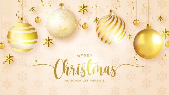 Merry Christmas Ident - 34936776 Download Videohive