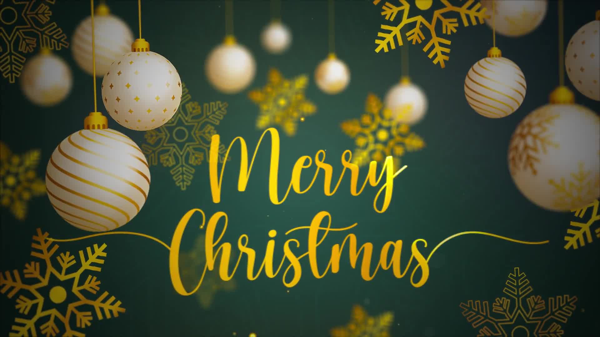 Merry Christmas Ident Videohive 35290650 After Effects Image 7