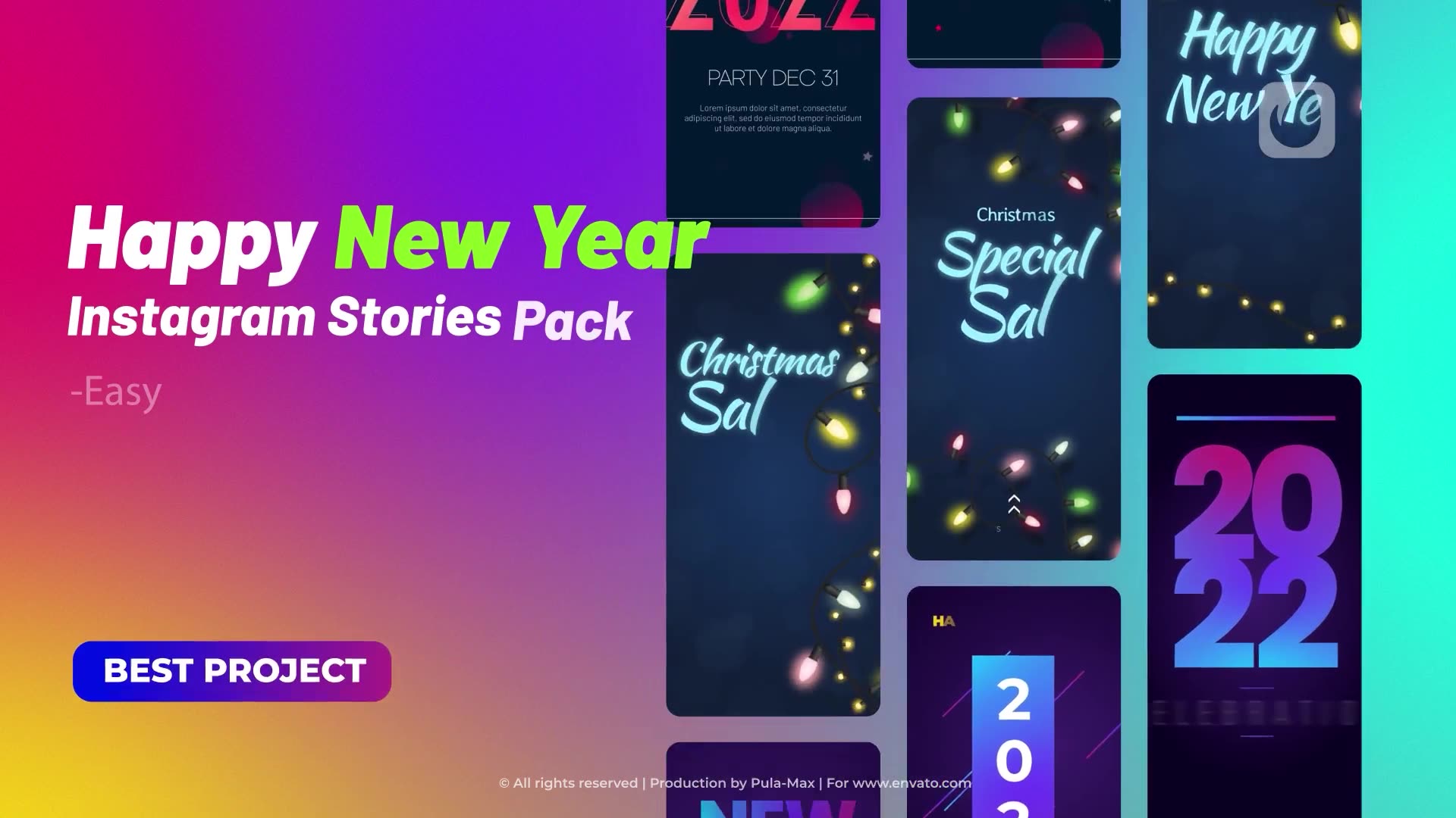 Merry Christmas Instagram Stories Videohive 35006493 After Effects Image 2