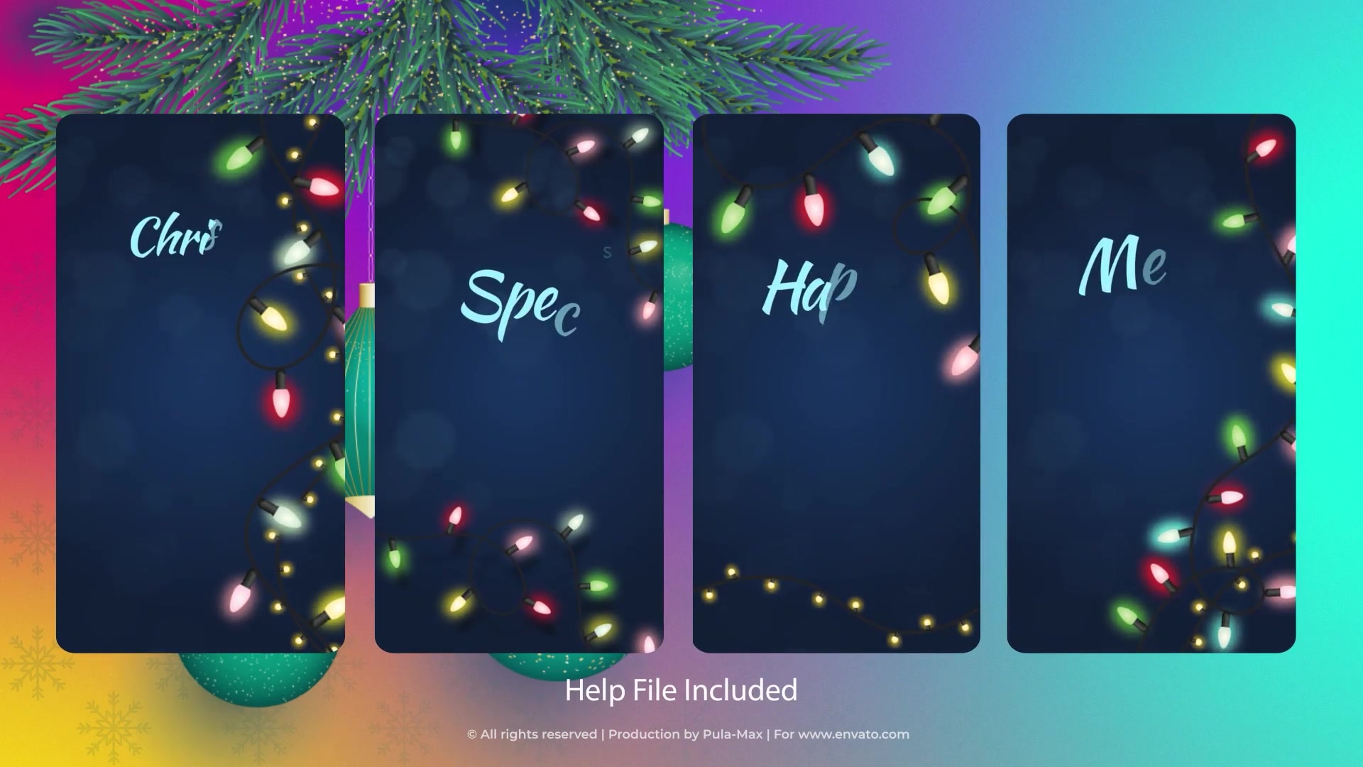 Merry Christmas Instagram Stories Videohive 35006493 After Effects Image 4
