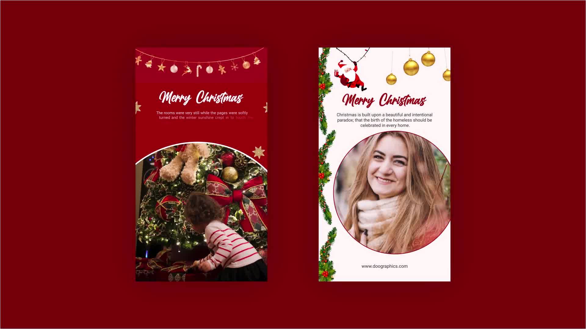 Merry Christmas Instagram Stories Videohive 34576784 After Effects Image 10