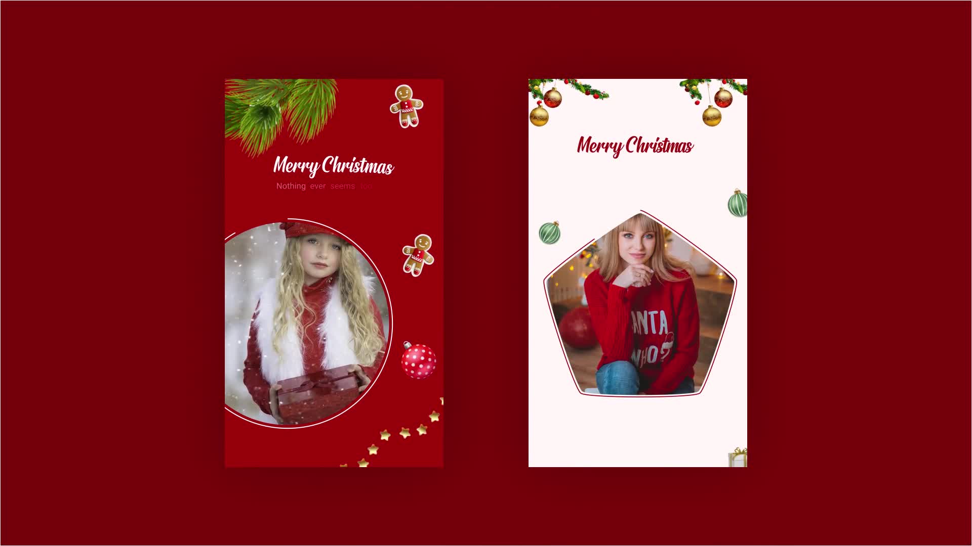 Merry Christmas Instagram Stories Videohive 34576784 After Effects Image 2