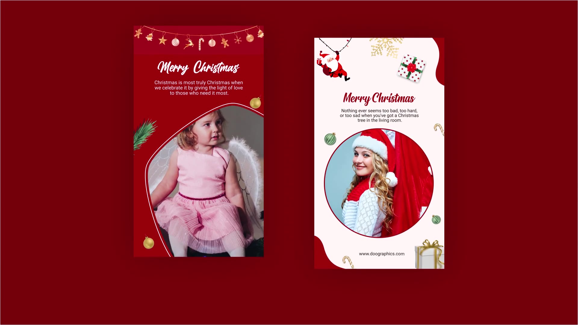 Merry Christmas Instagram Stories Videohive 34576784 After Effects Image 5