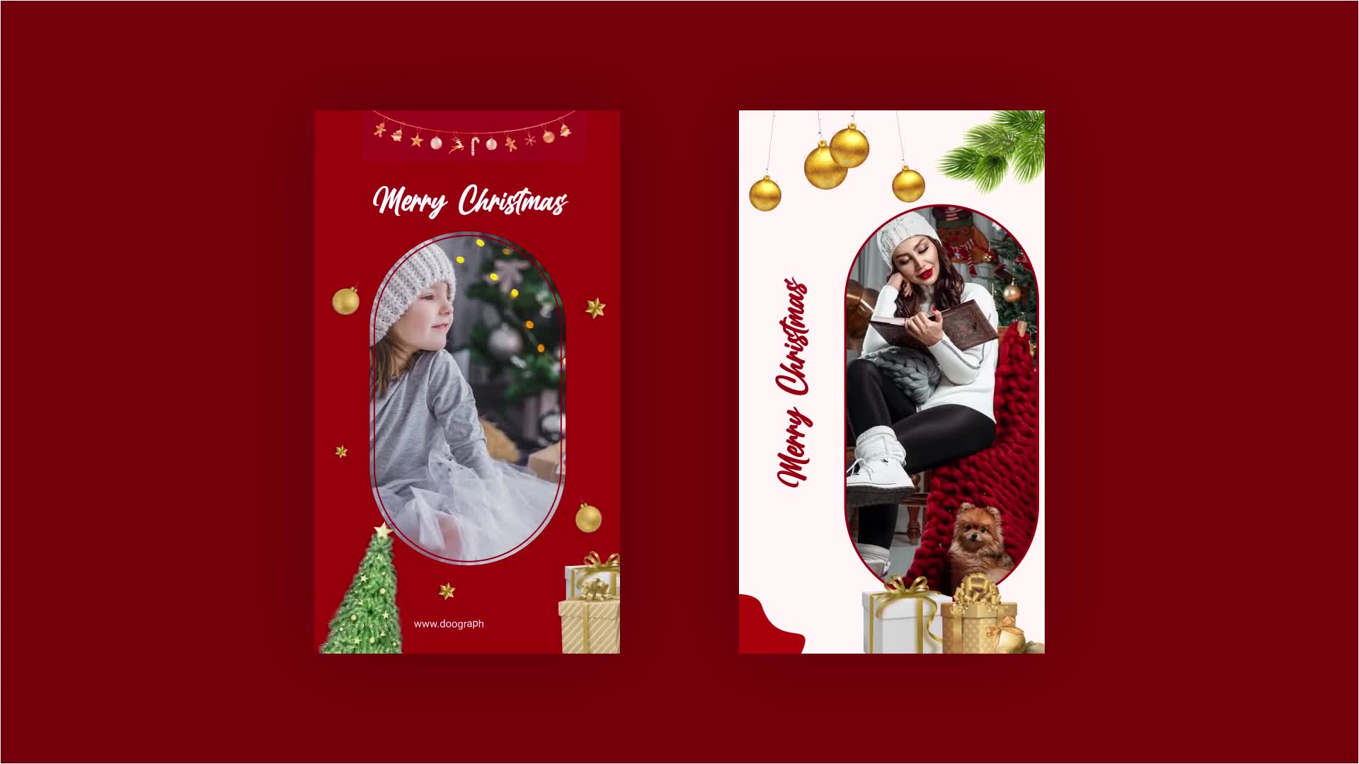 Merry Christmas Instagram Stories Videohive 34576784 After Effects Image 8
