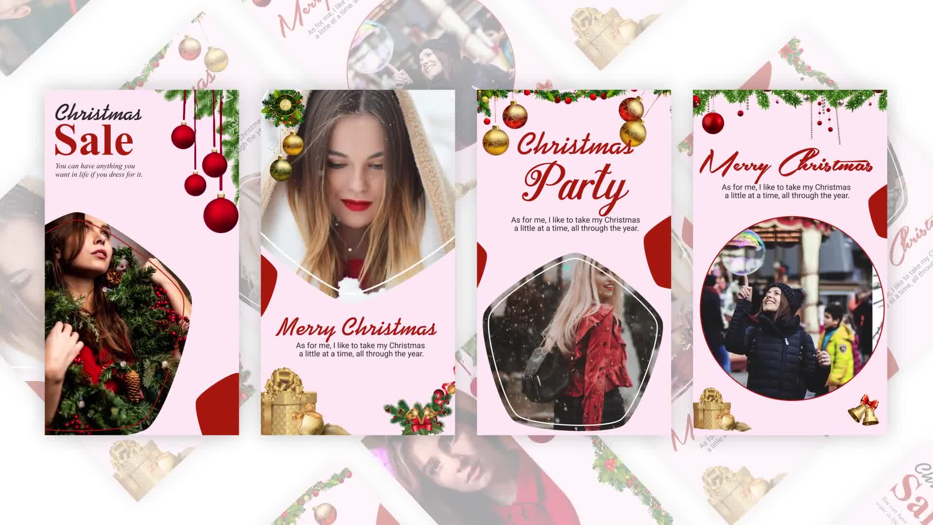 Merry Christmas Instagram Story Videohive 34529972 After Effects Image 8