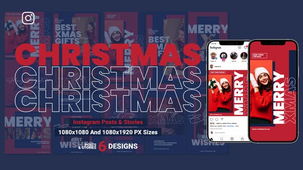 Merry Christmas Instagram Template B202 - Videohive Download 34967623