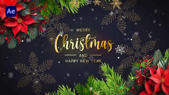 Merry Christmas Intro 2025 - Download 55492225 Videohive