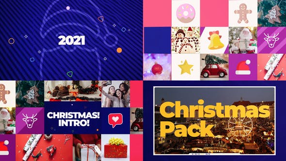 Merry Christmas Intro - 29620343 Download Videohive