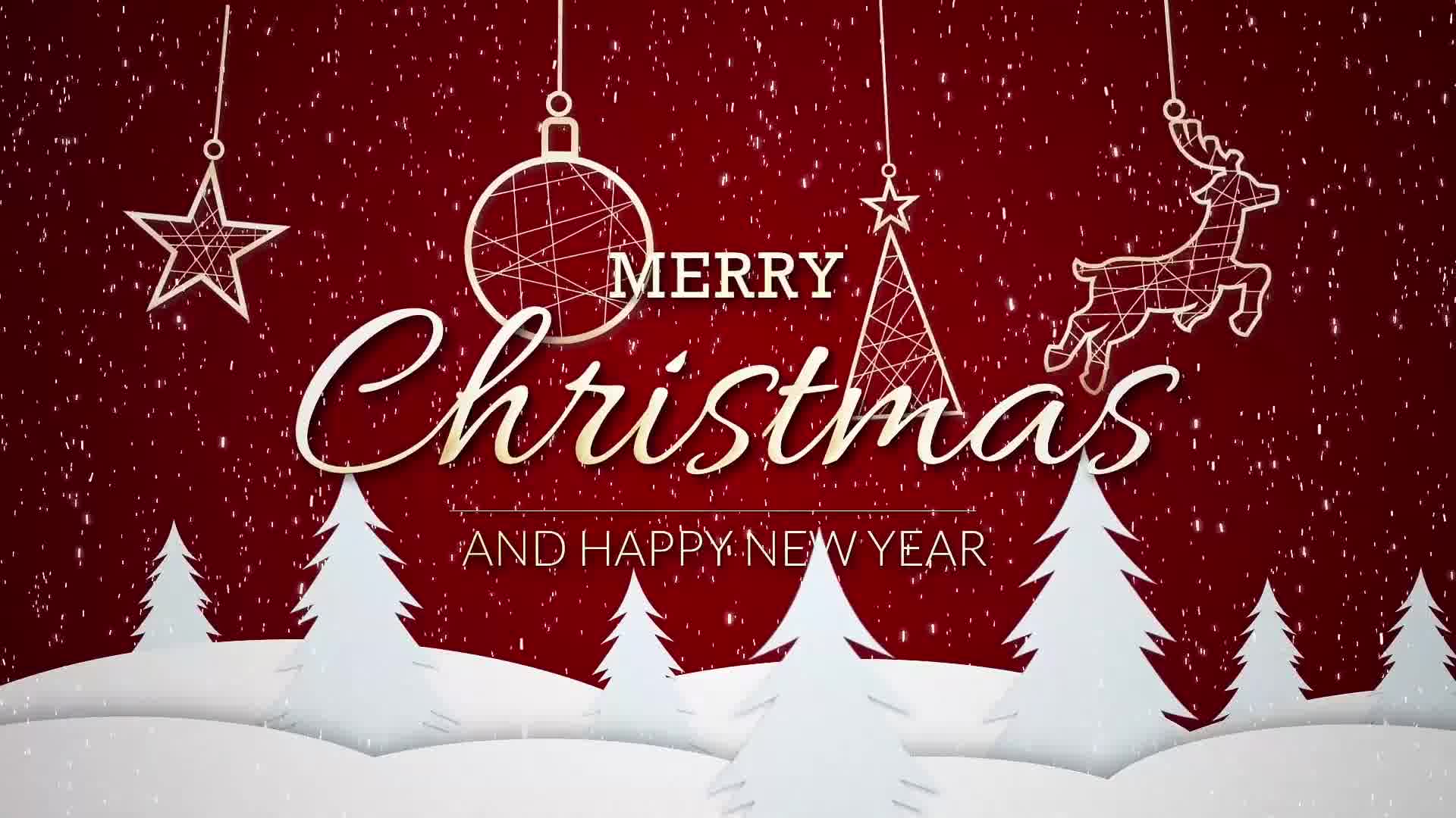 Merry Christmas Intro Videohive 42231374 After Effects Image 10