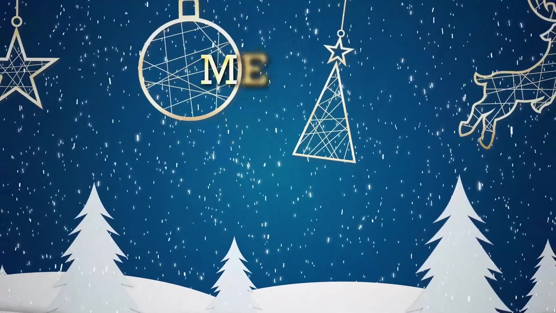 Merry Christmas Intro Videohive 42231374 After Effects Image 2