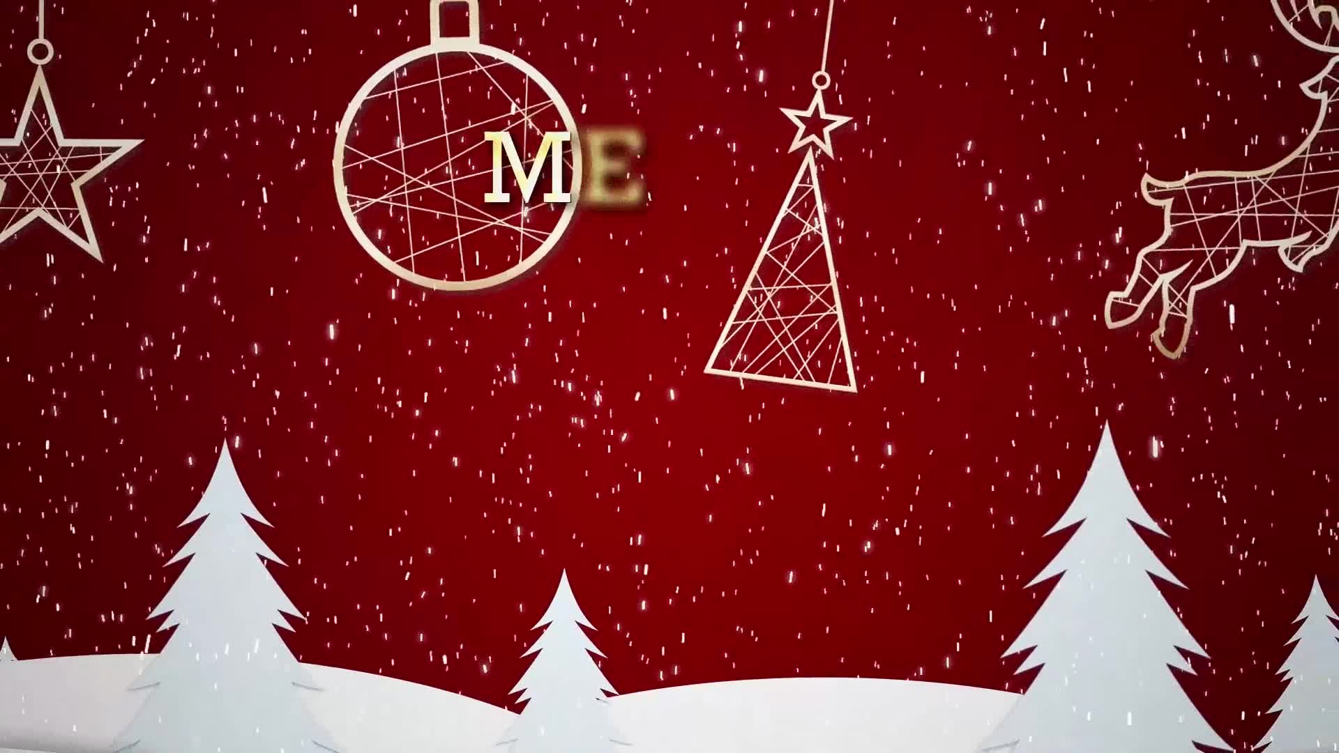Merry Christmas Intro Videohive 42231374 After Effects Image 7