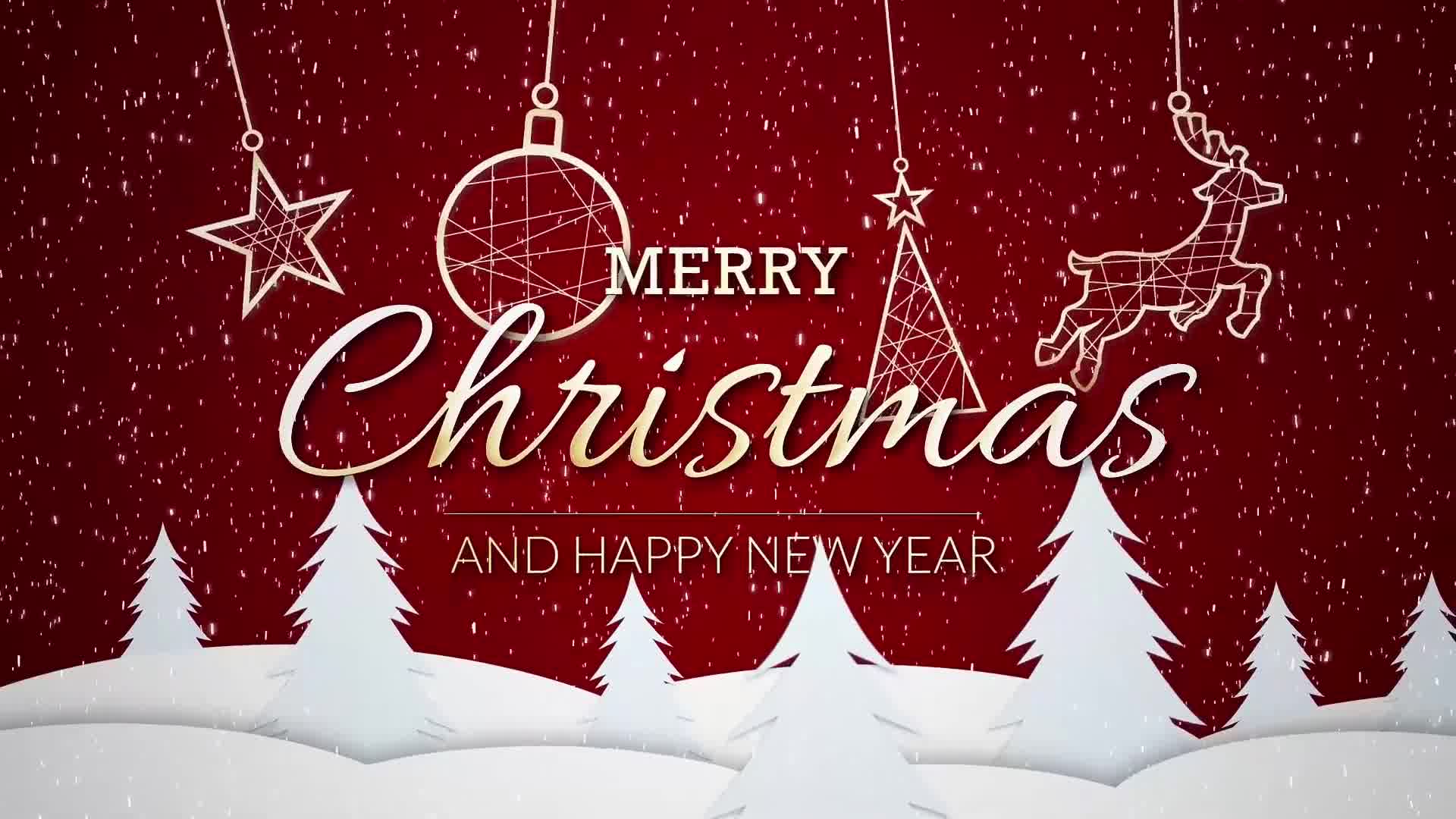 Merry Christmas Intro Videohive 42231374 After Effects Image 9