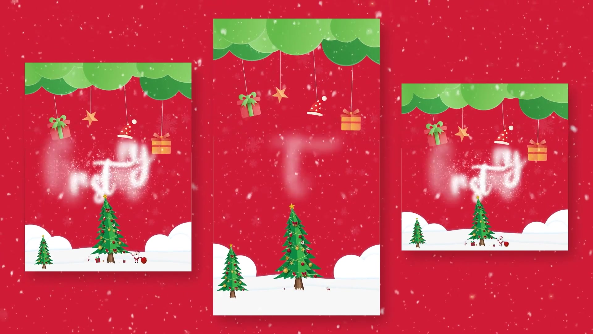 Merry Christmas Intro Instagram Vertical Videohive 42353011 After Effects Image 4