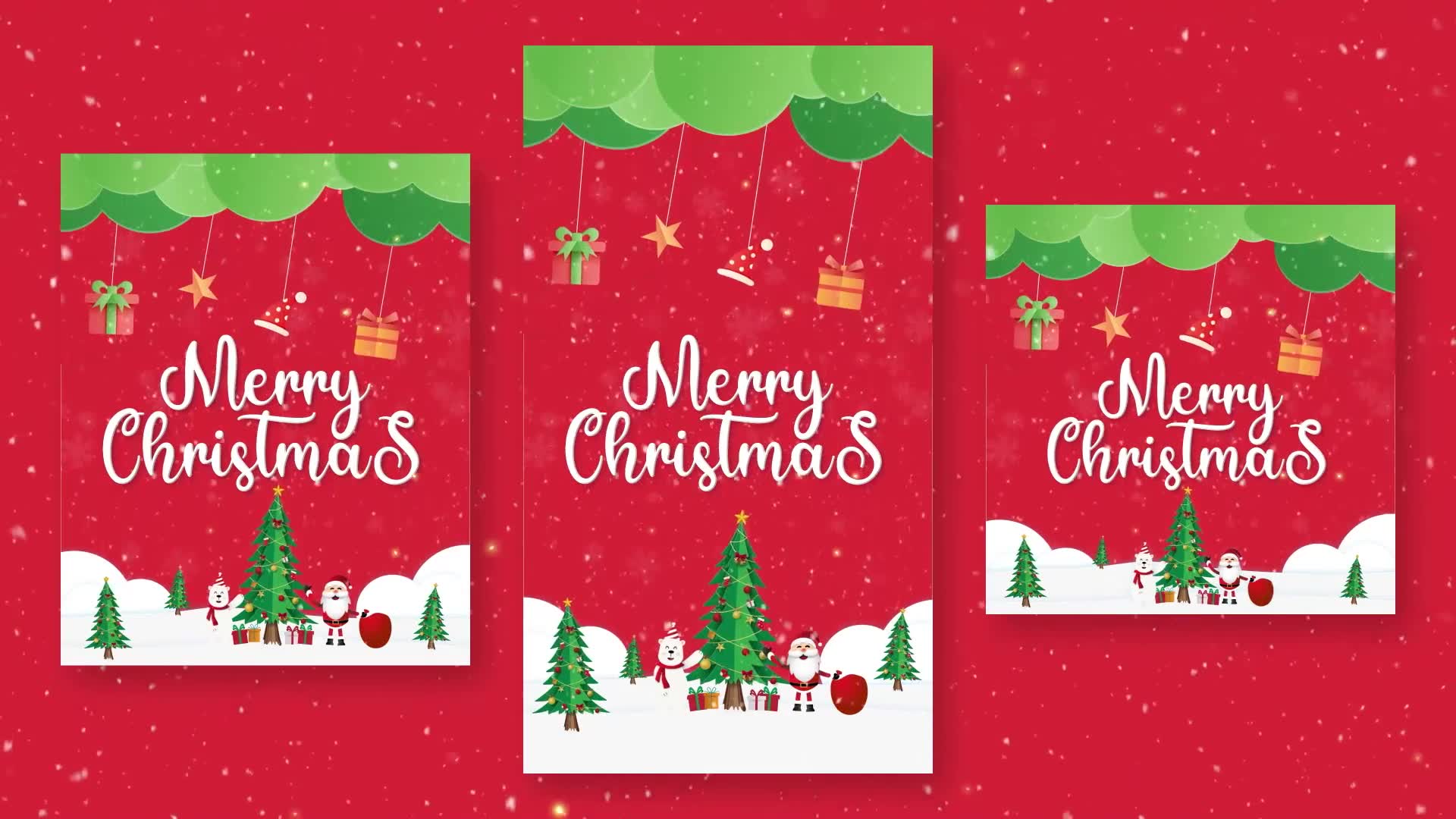 Merry Christmas Intro Instagram Vertical Videohive 42353011 After Effects Image 7