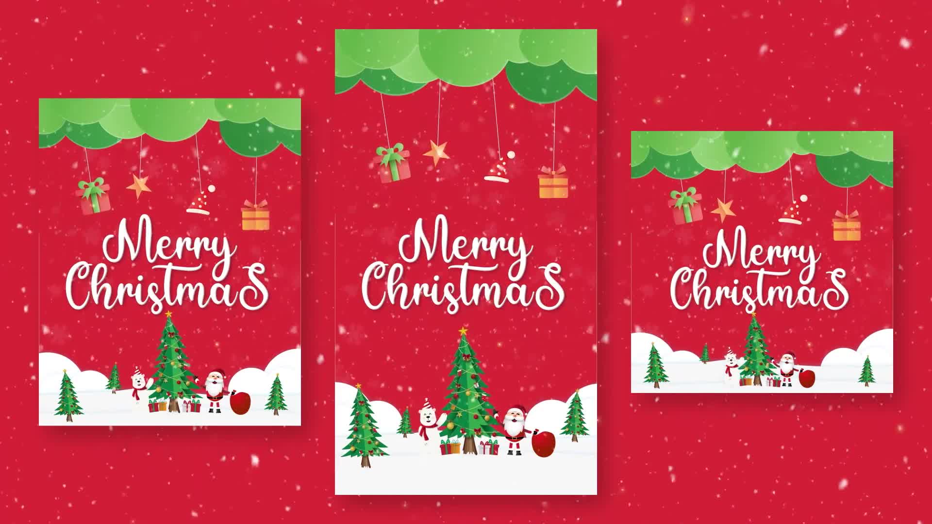Merry Christmas Intro Instagram Vertical Videohive 42353011 After Effects Image 8