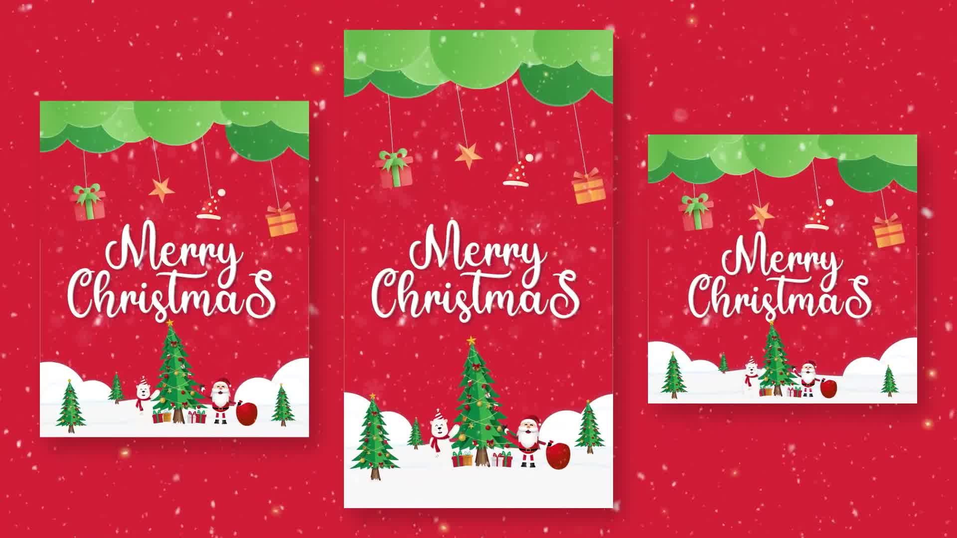Merry Christmas Intro Instagram Vertical Videohive 42353011 After Effects Image 9