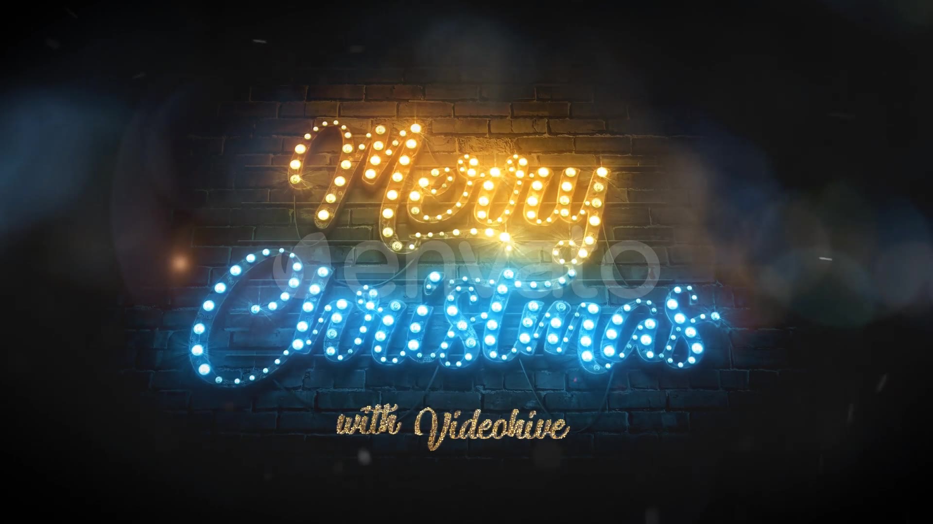 Merry Christmas Light Bulbs Videohive 29516457 After Effects Image 2