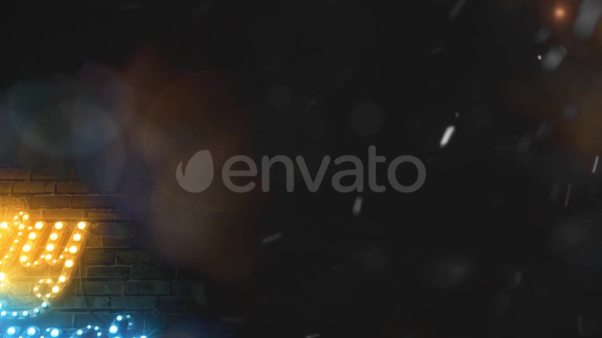 Merry Christmas Light Bulbs Videohive 29516457 After Effects Image 3