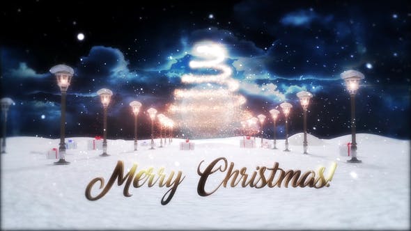 Merry Christmas Logo Reveal - 25269473 Download Videohive