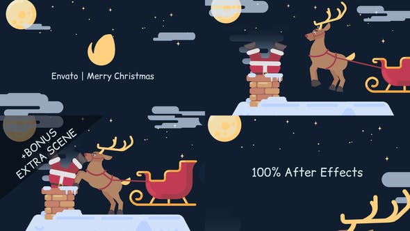 Merry Christmas Logo - Videohive Download 25159945