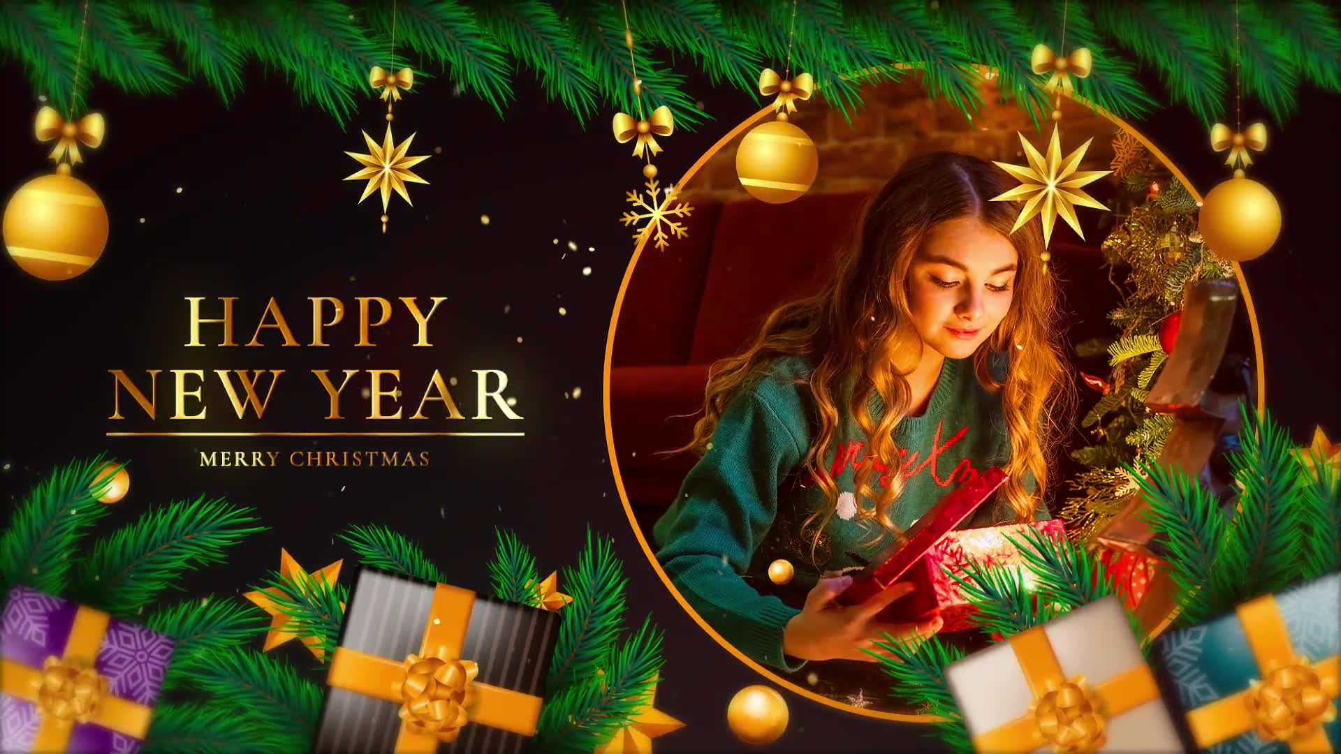 Merry Christmas & New Year Slideshow | MOGRT Videohive 35195100 Premiere Pro Image 2