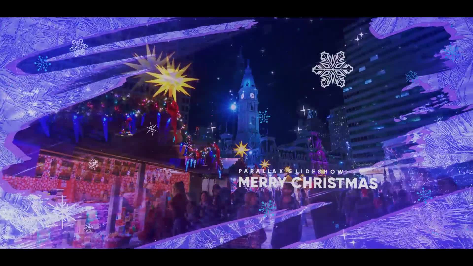 Merry Christmas Parallax Slideshow Videohive 22774348 After Effects Image 1