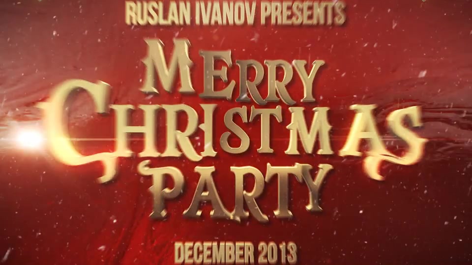 Merry Christmas Party Teaser - Download Videohive 6202747