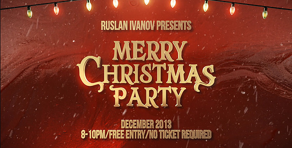 Merry Christmas Party Teaser - Download Videohive 6202747