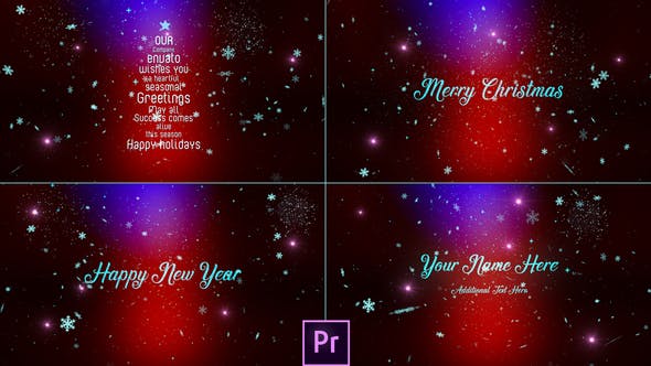 Merry Christmas Premiere Pro - Download 29043091 Videohive