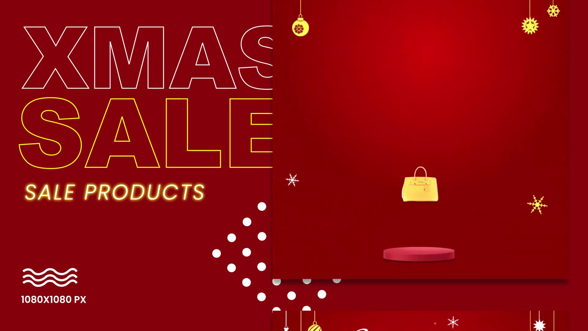 Merry Christmas Sale Banner Template Videohive 34932936 After Effects Image 7
