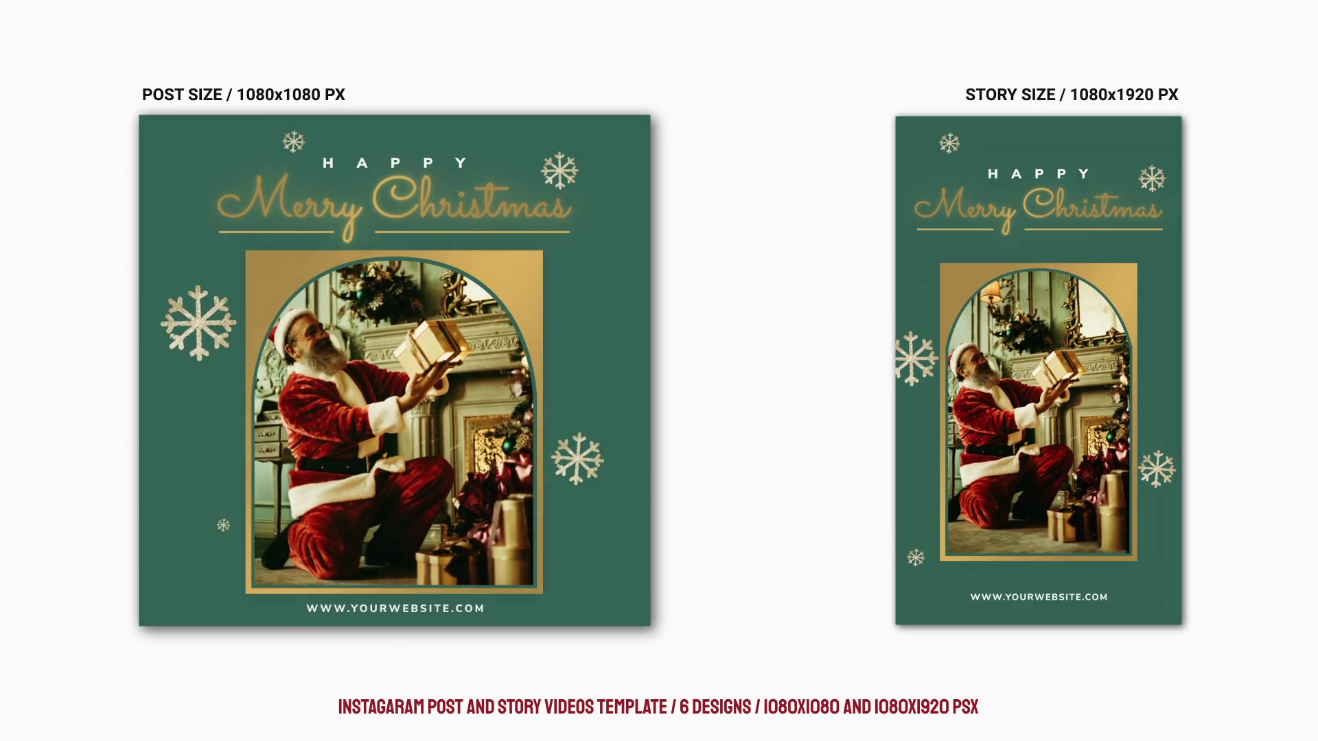 Merry Christmas Sale Instagram Ad B181 Videohive 34265880 After Effects Image 5