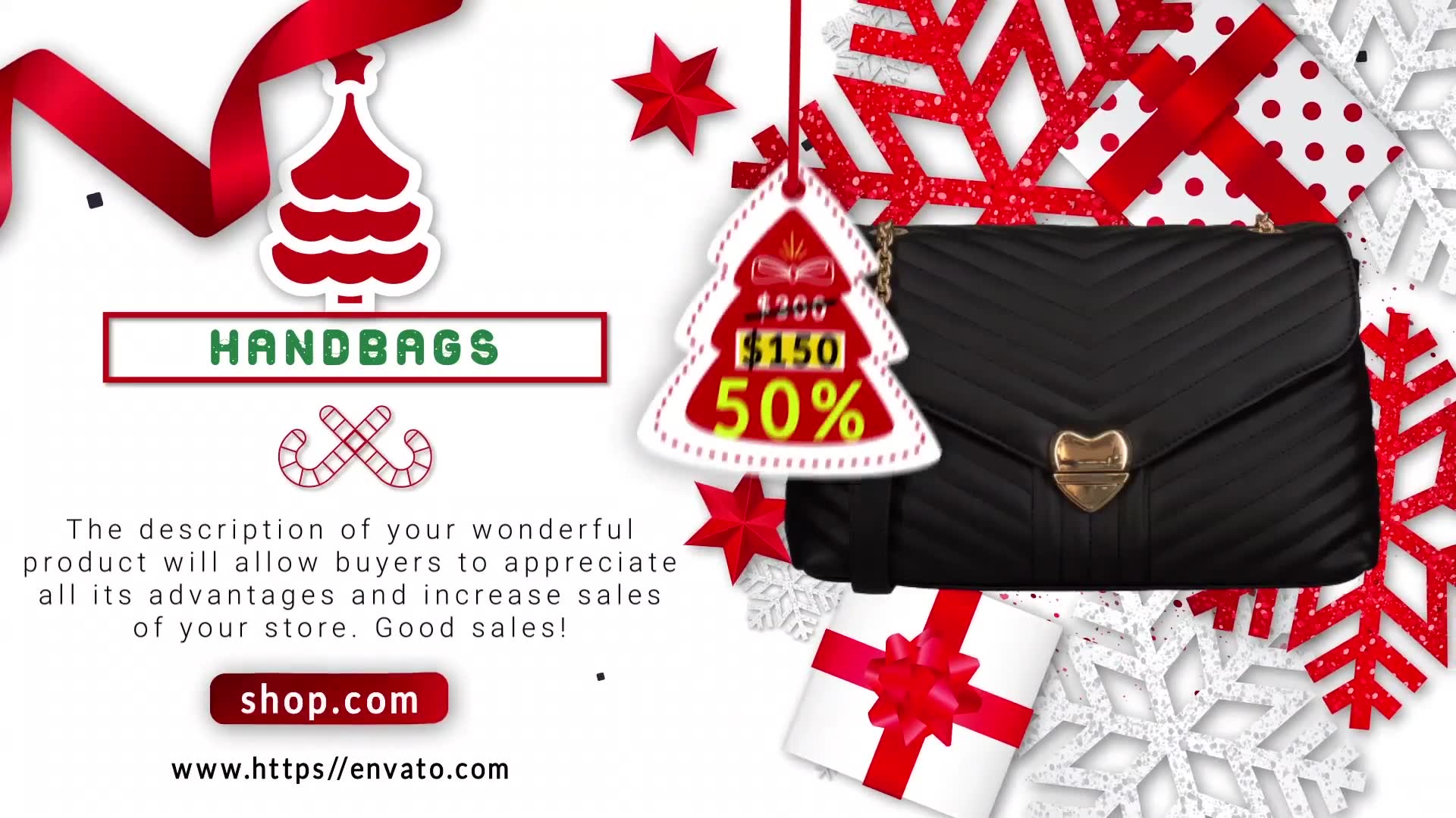 Merry Christmas Sale | Mogrt 47 Videohive 33966289 Premiere Pro Image 7