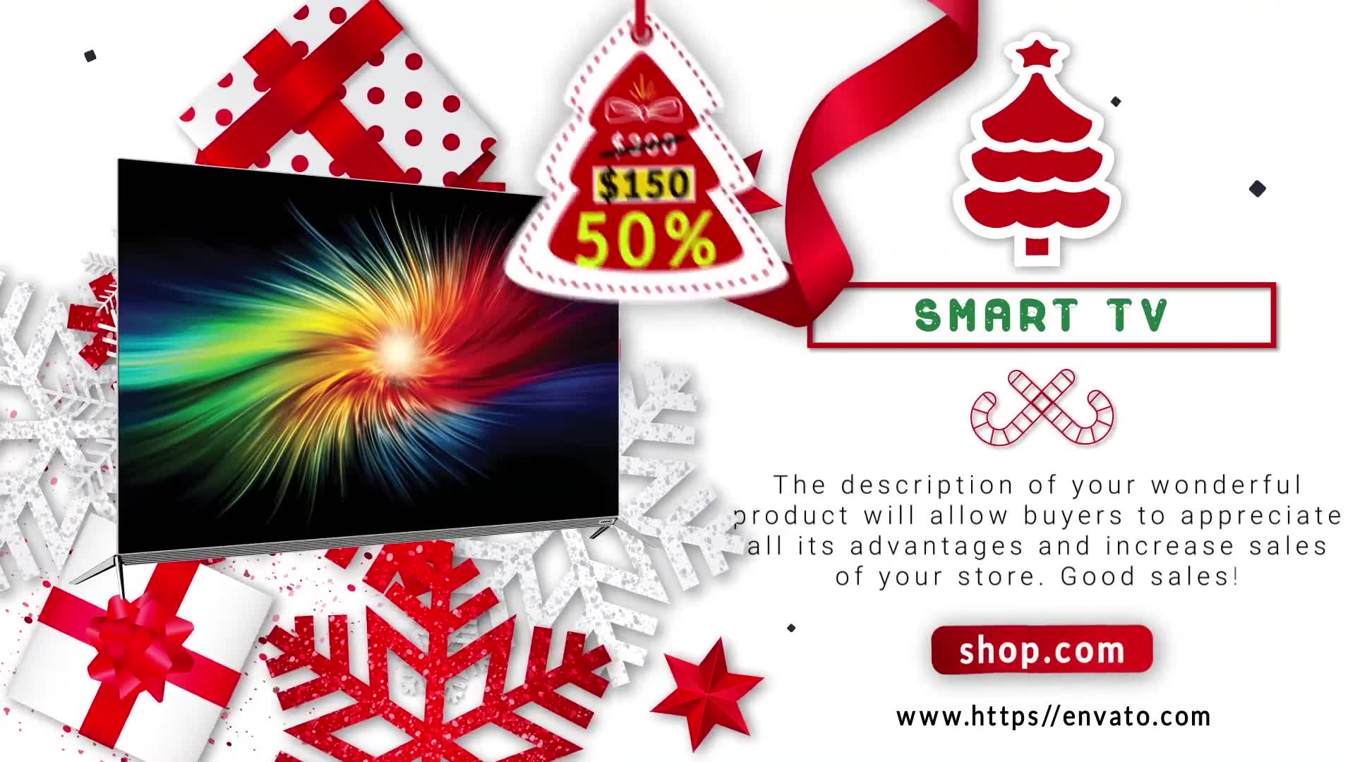 Merry Christmas Sale | Mogrt 47 Videohive 33966289 Premiere Pro Image 8