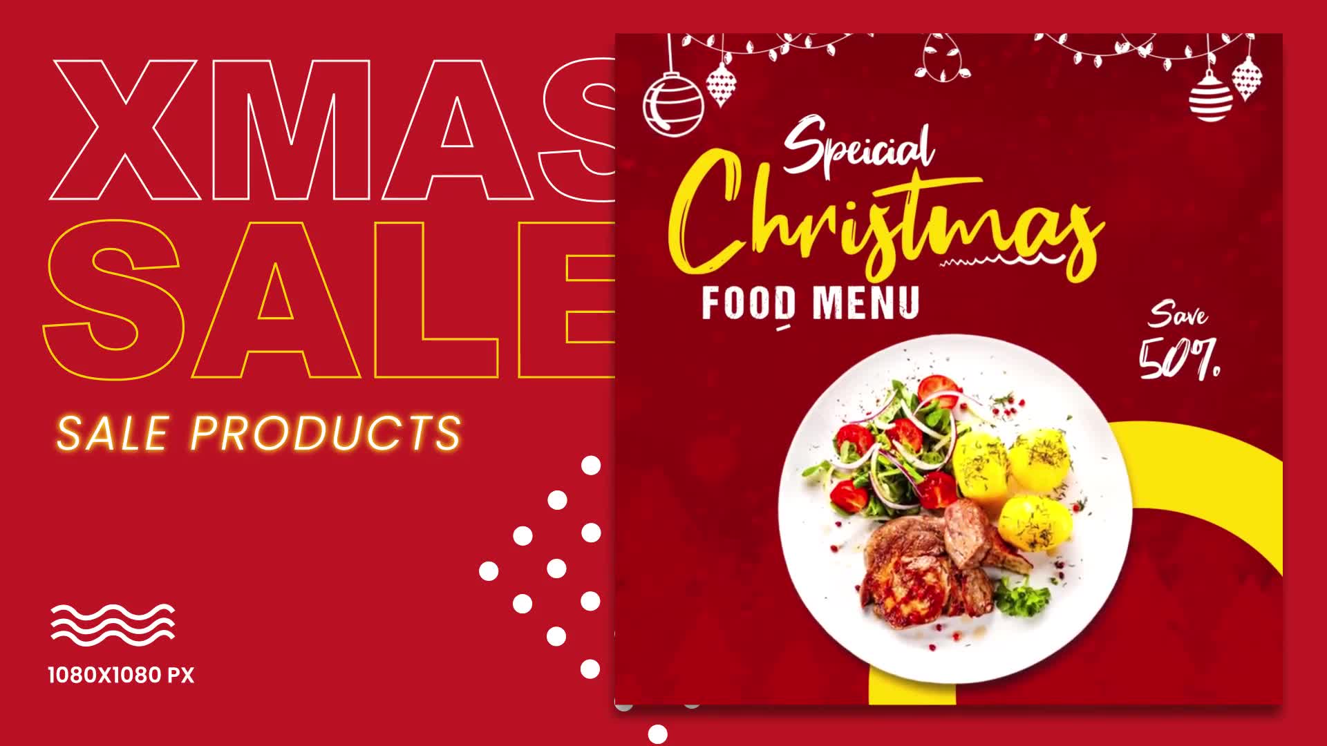 Merry Christmas Sale Template Videohive 35217522 After Effects Image 8
