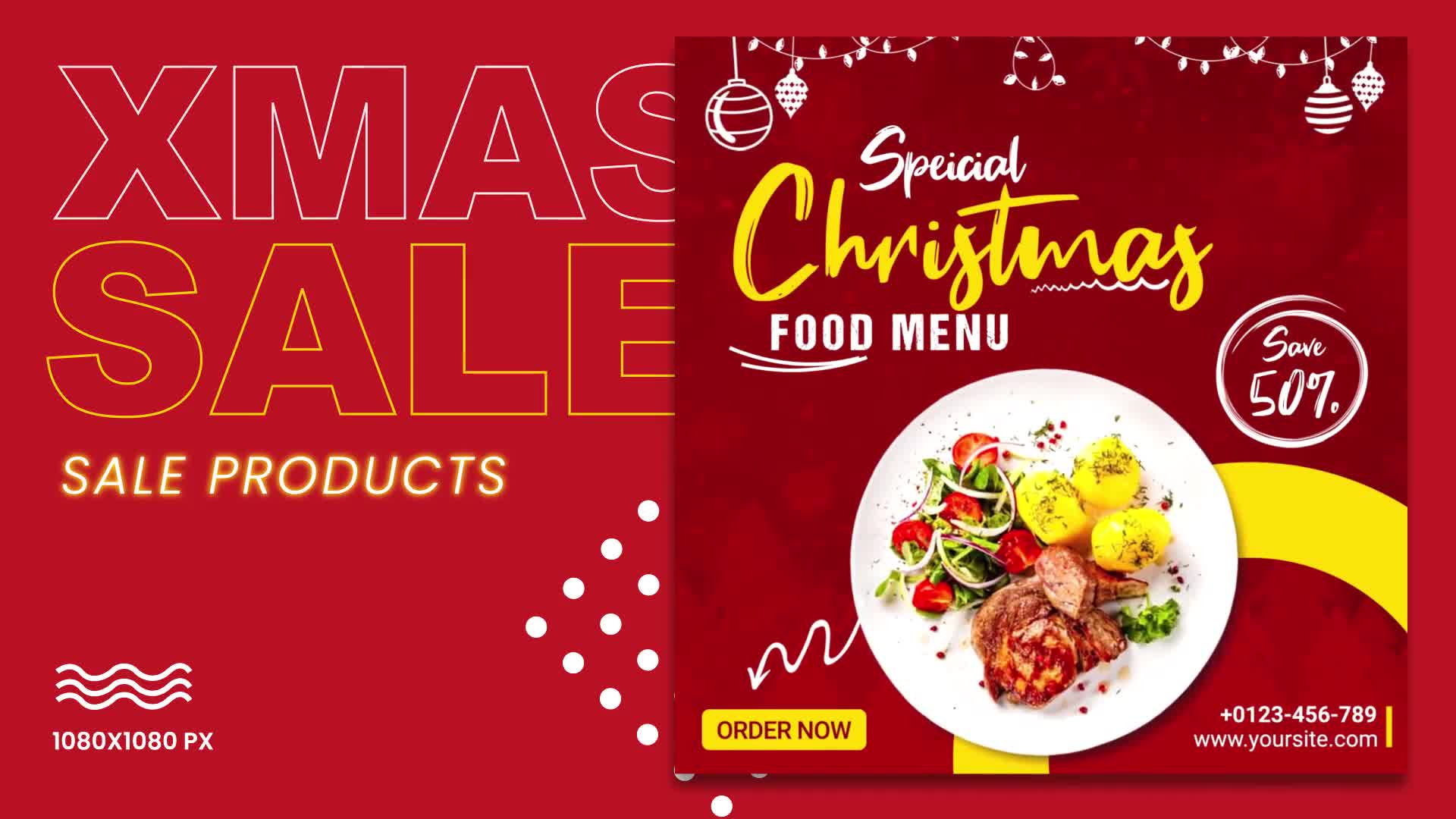 Merry Christmas Sale Template Videohive 35217522 After Effects Image 9