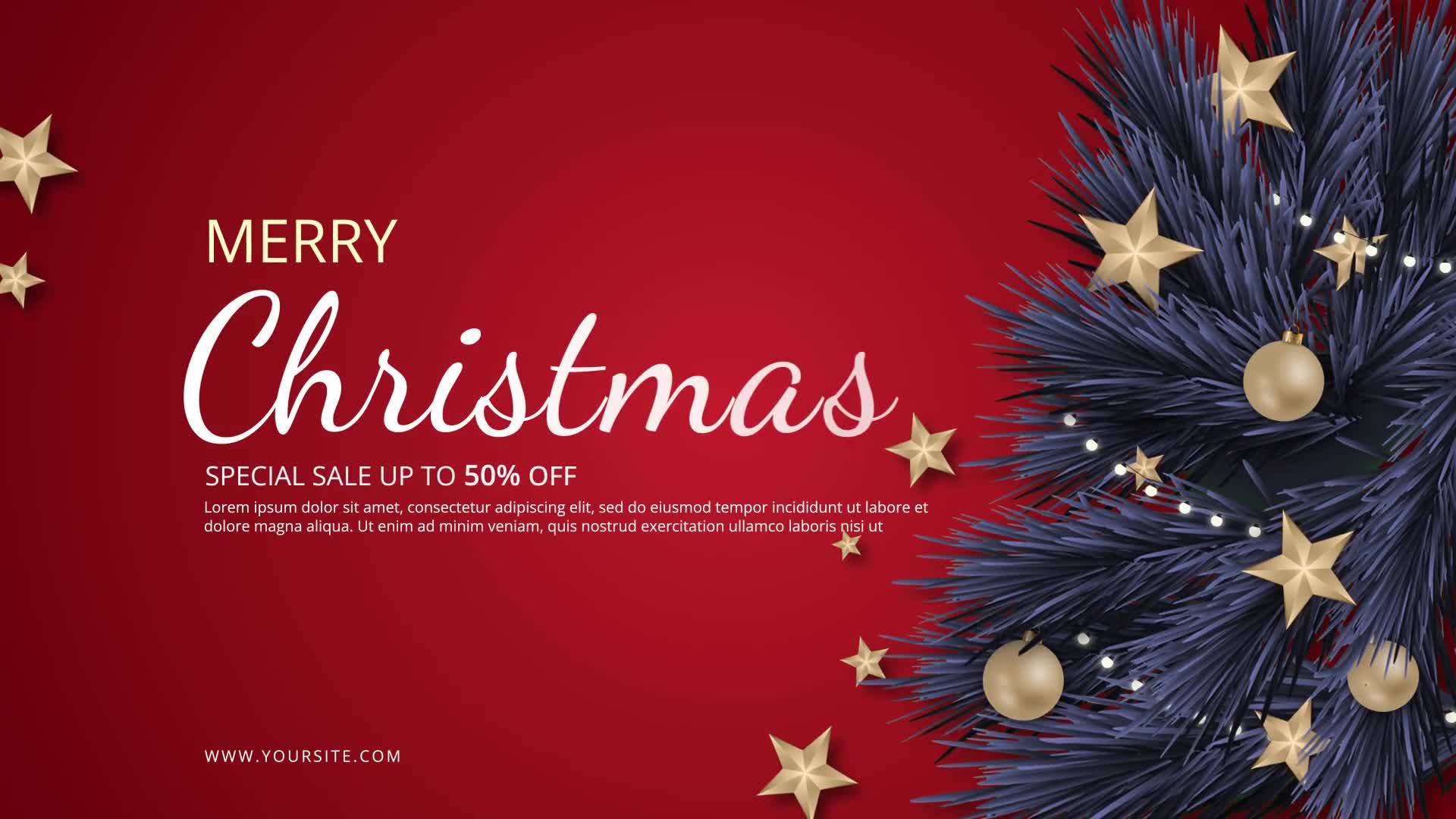 Merry Christmas Sale V81 Videohive 34889397 After Effects Image 1