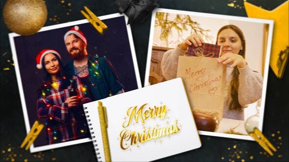 Merry Christmas Slideshow MOGRT - Videohive 41919389 Download