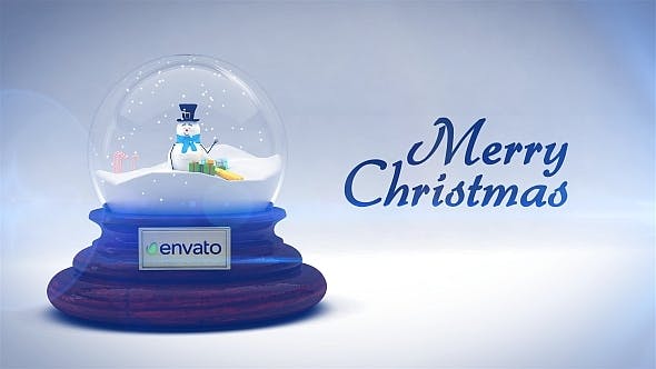 Merry Christmas Snow Globe - Videohive Download 6246650